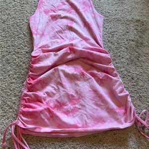 PINK Victoria's Secret Tie-Dye Dress
